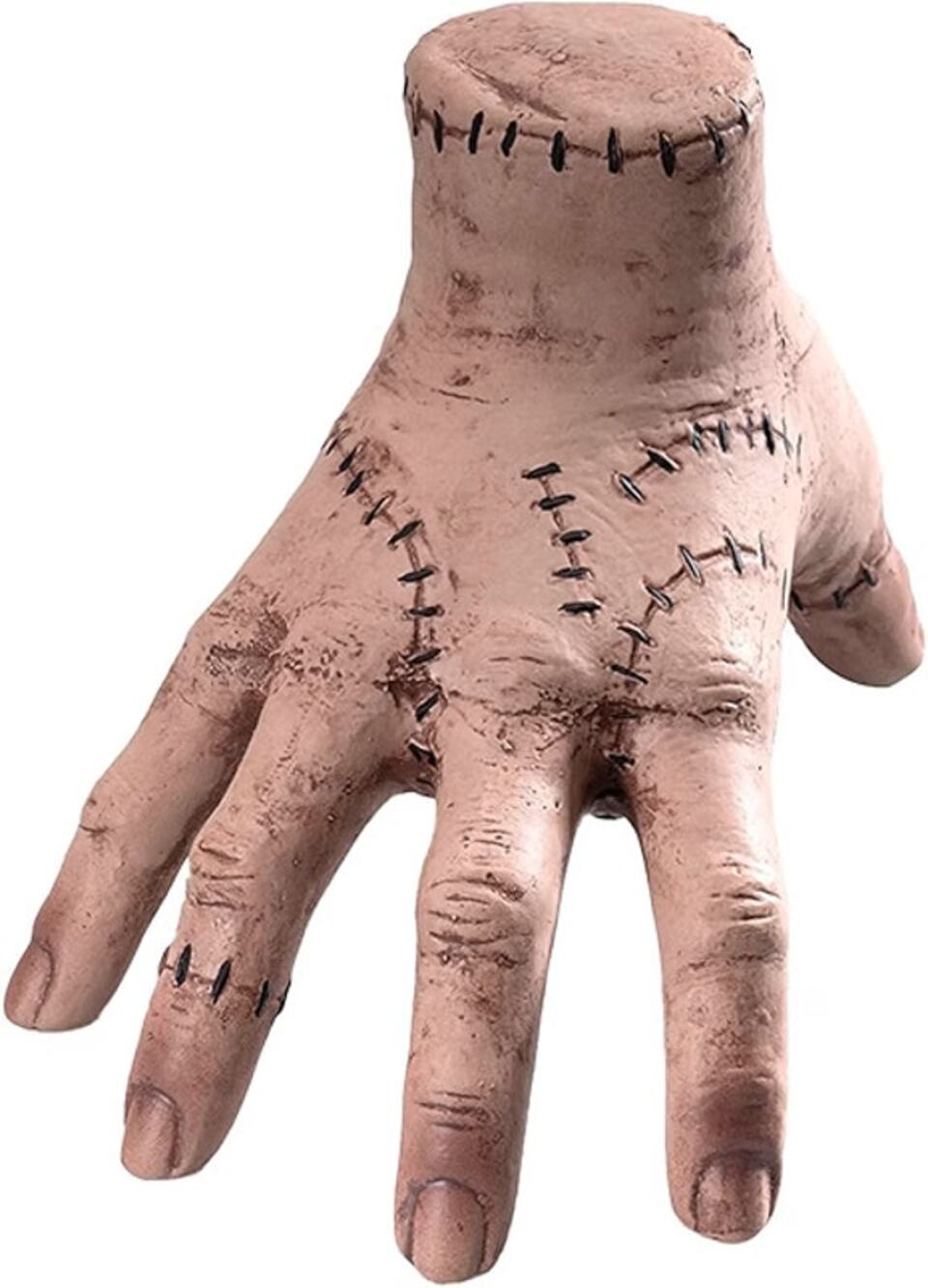 New Sealed Halloween Severed Hand Prop Stitched Fake Hand Horror Decoration